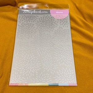 Scrapbook.com Stencil Mums